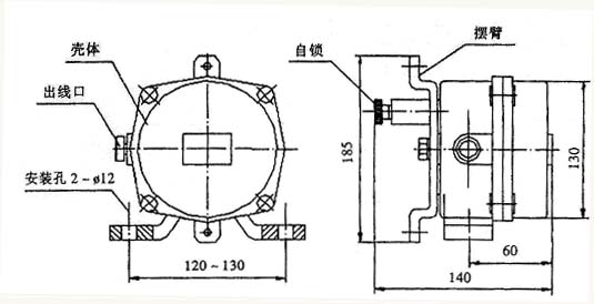 廠家批發(fā)緊急停機(jī)開關(guān)HFKLT2-Y雙向平衡拉繩開關(guān)價(jià)格